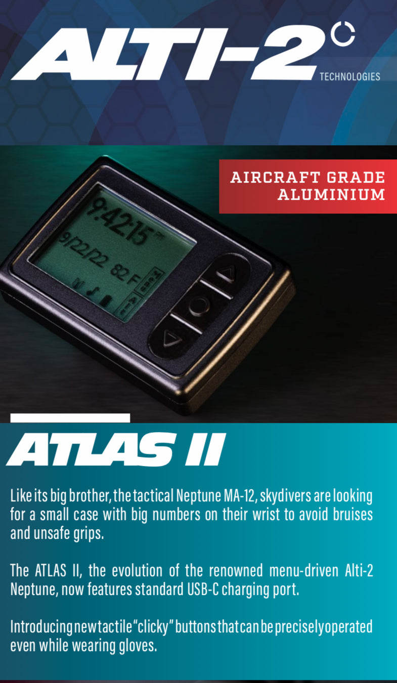 ALTI-2 ATLAS II korkeusmittari